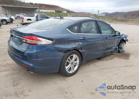 2018 Ford Fusion Hybrid Se из США, поврежденный, VIN 3FA6P0LU7JR148948